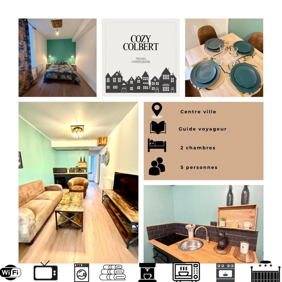 Appartamento Hyper Centre Le Cozy Colbert Troyes Esterno foto